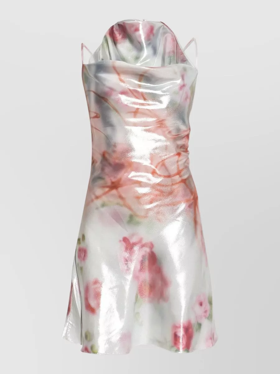 Diesel Draped Slim-Fit Knee-Length Dress