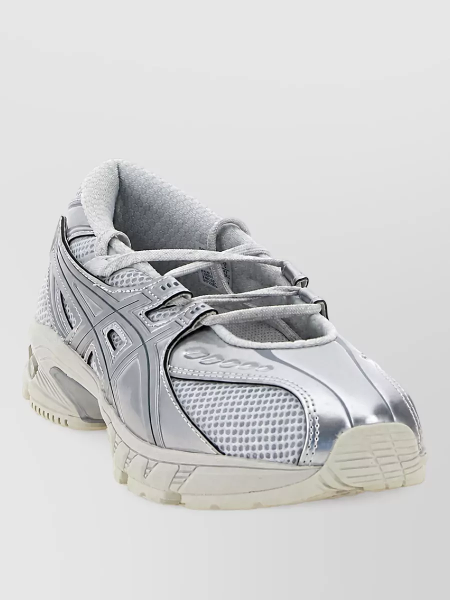 Asics Synthetic leather low-top lace-up sneakers