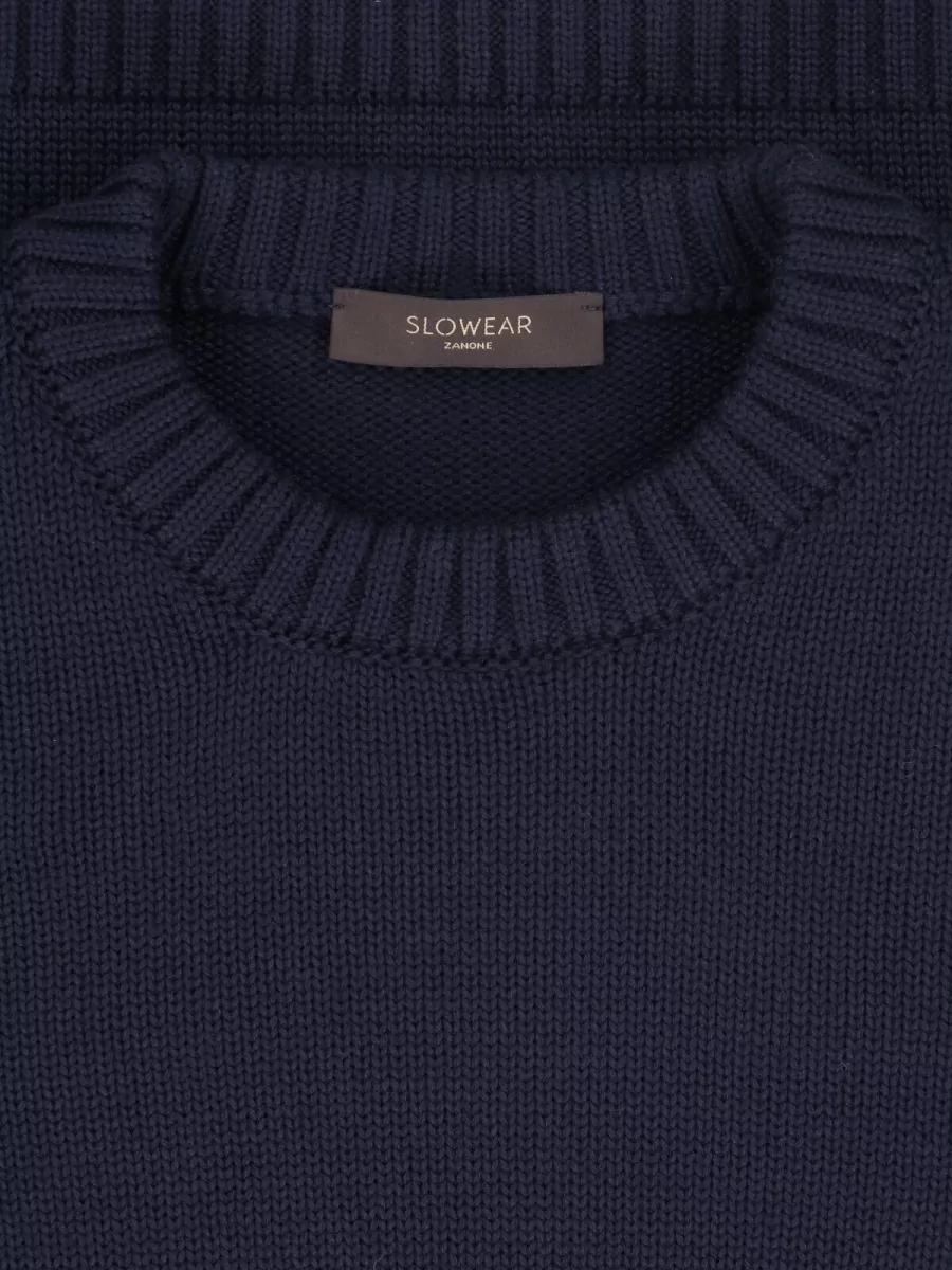 Zanone Virgin Wool Crewneck Jumper