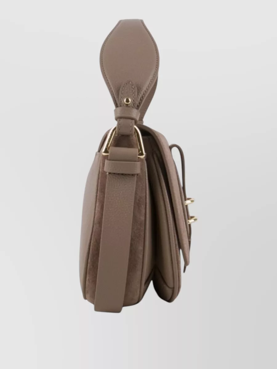 Coccinelle Suede Shoulder Bag