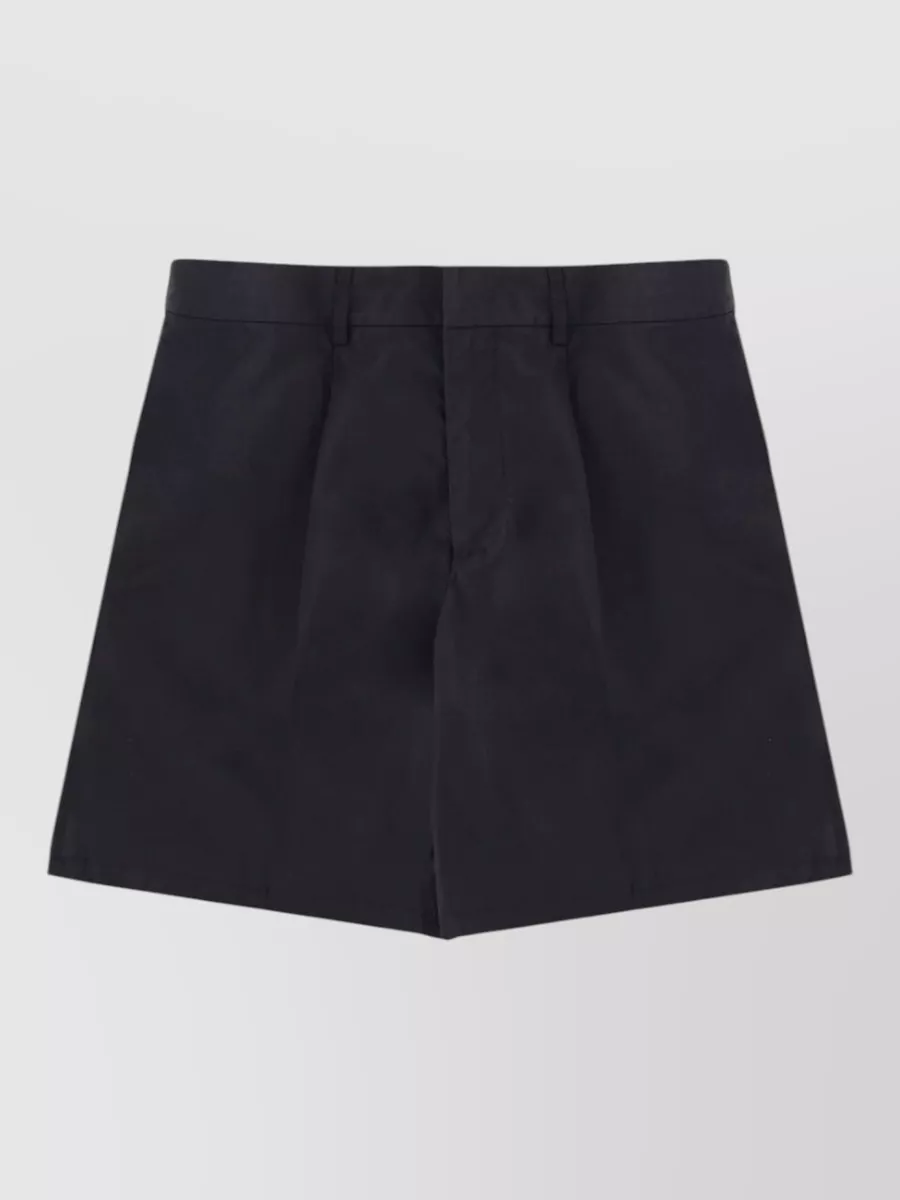 Emporio Armani cotton tailored shorts