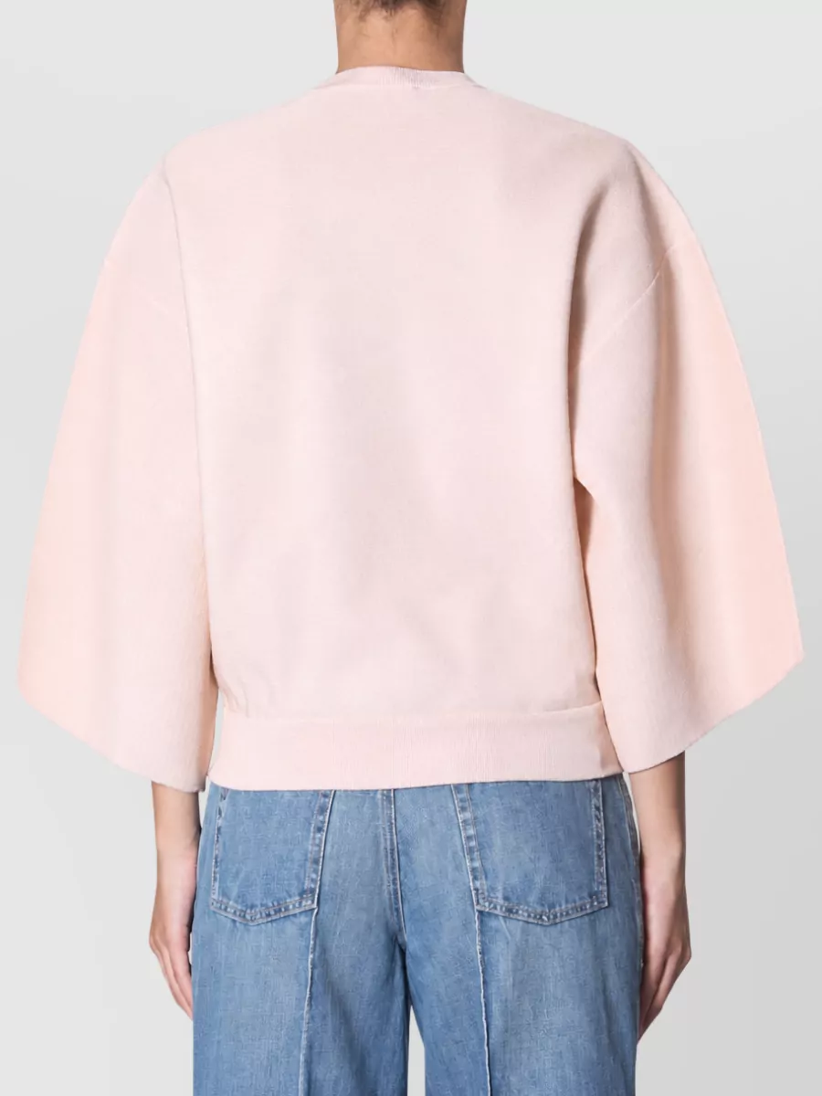 Givenchy Silk Long-Sleeve Jumper