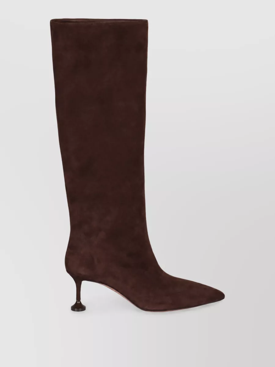 Aquazzura suede knee-high boots