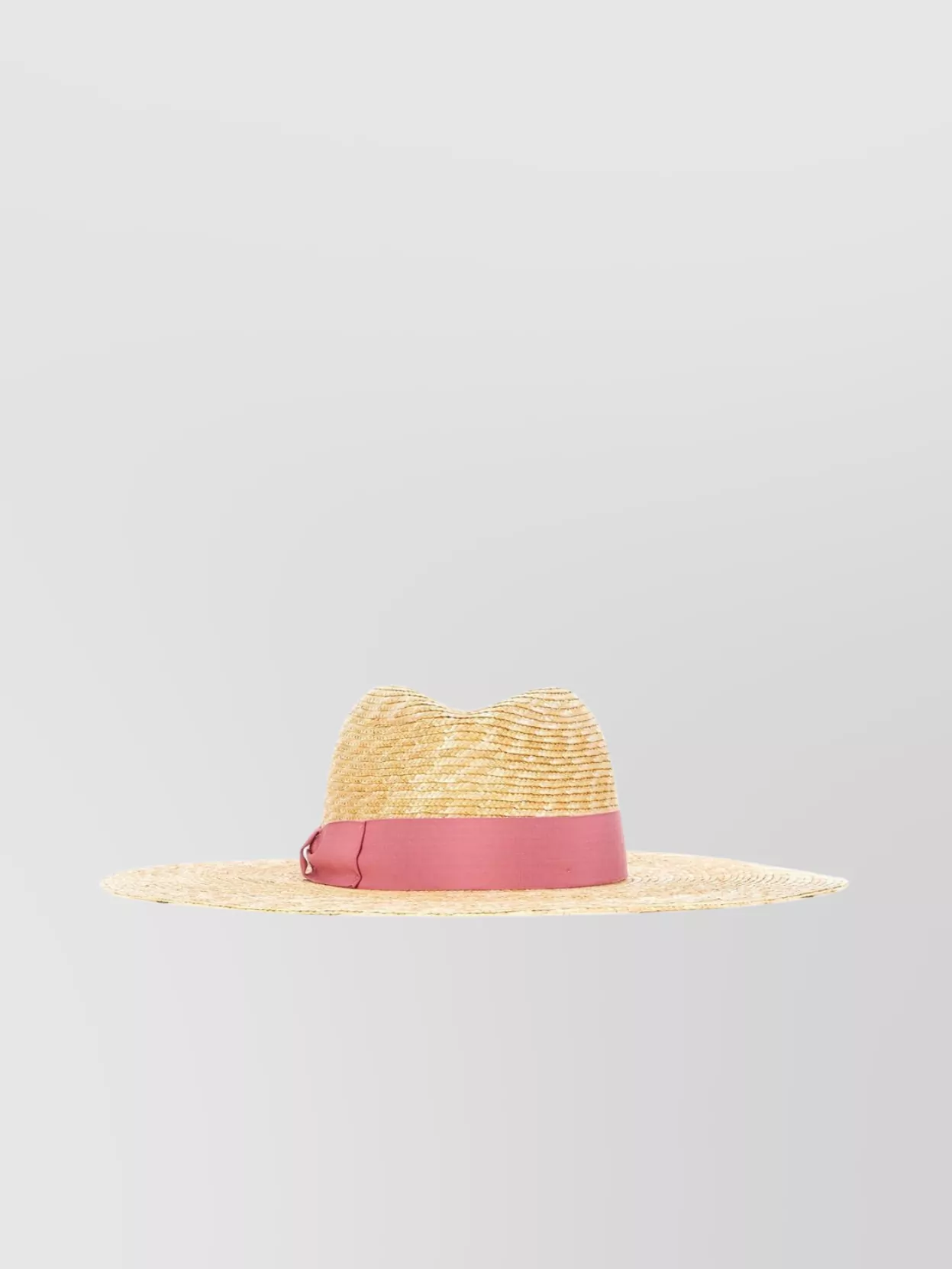 Borsalino Sophie Straw Hat Bow Detail
