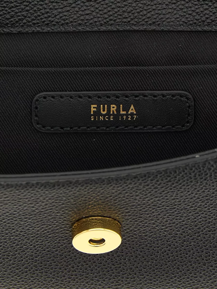 Furla Calfskin Leather Shoulder Bag