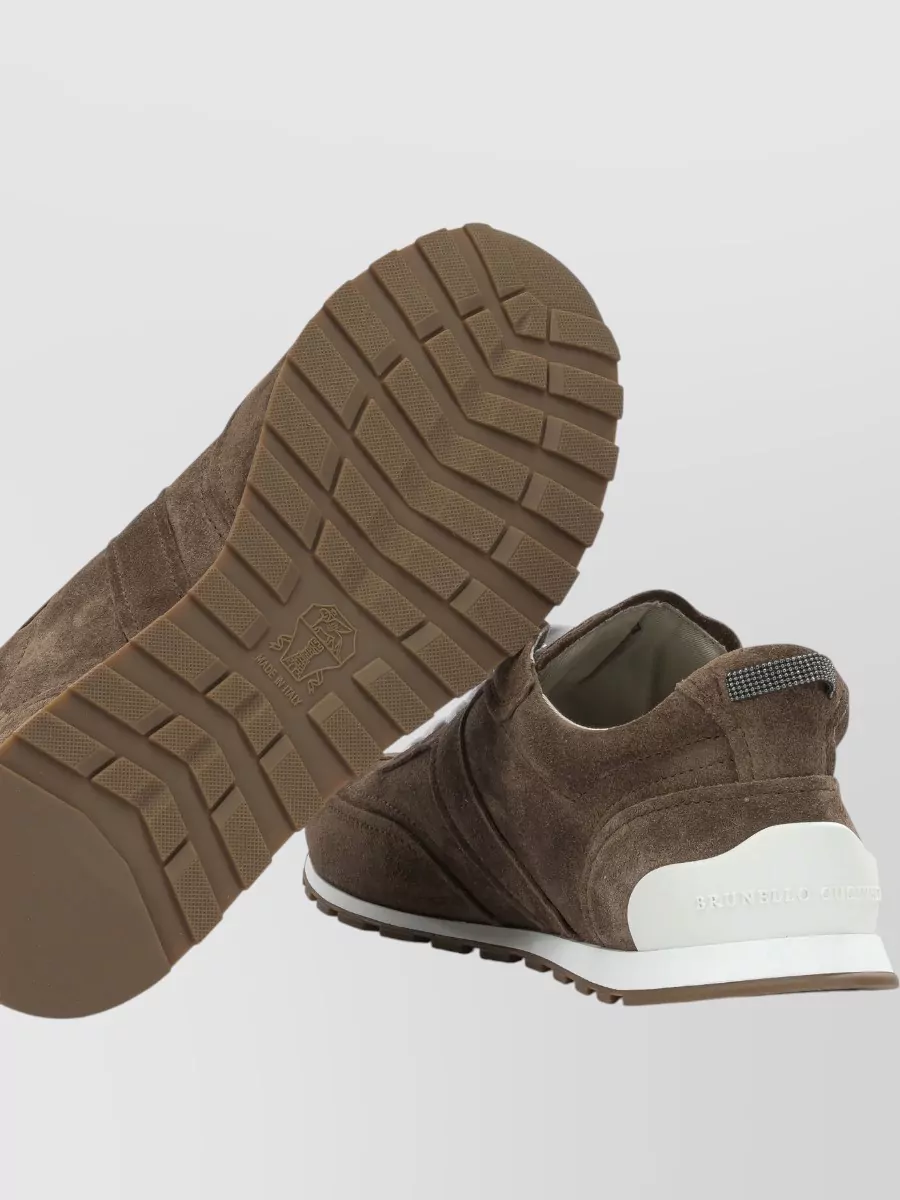 Brunello Cucinelli Leather Low-Top Sneakers