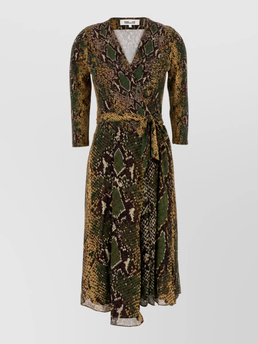 Diane Von Furstenberg printed midi dress