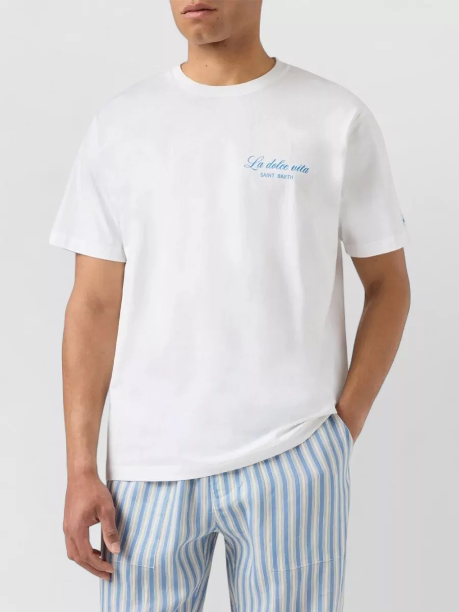 Mc2 Saint Barth Cotton Printed Regular-Fit T-Shirt
