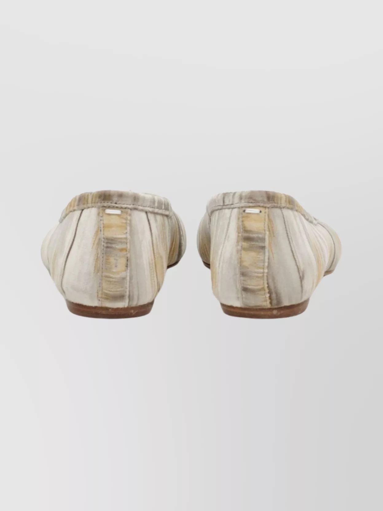 Maison Margiela Abstract Pattern Flat Ballerina Shoes
