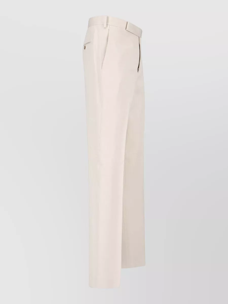 Lardini Straight Trousers Belt Loops Side Pockets