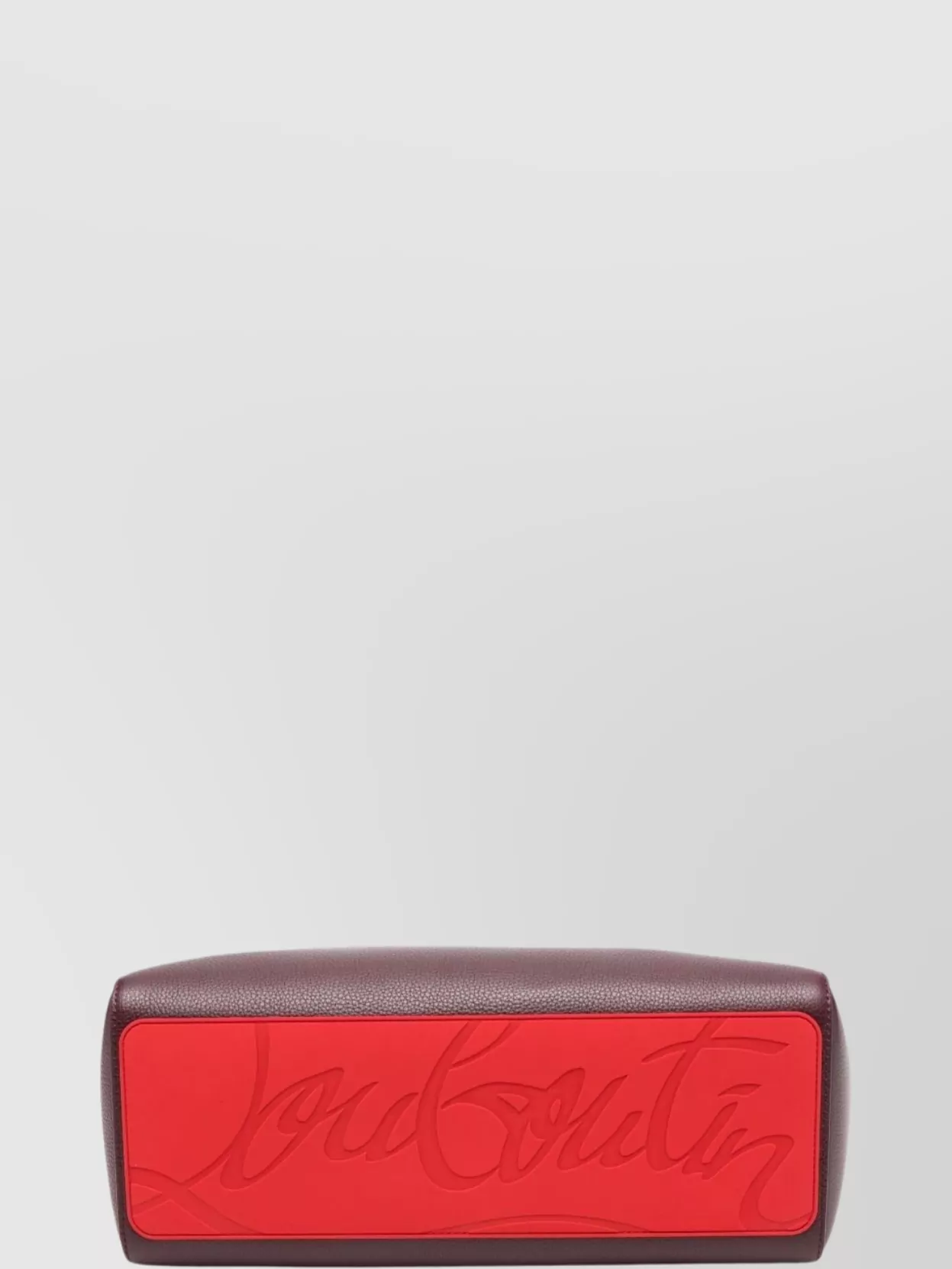 Christian Louboutin Textured Tote Bag Studded Handles