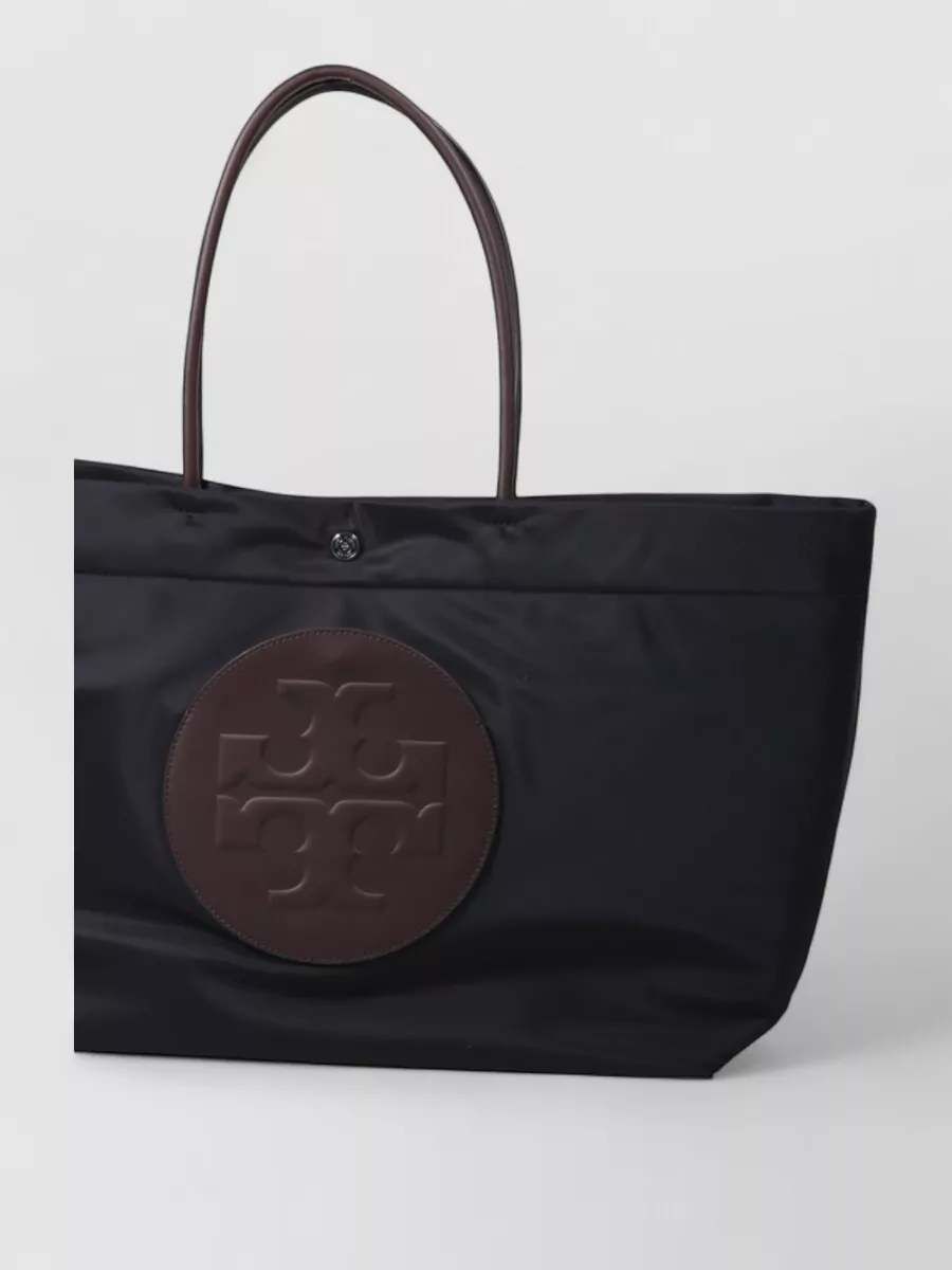 Tory Burch Ella Twist Rectangular Shoulder Bag Dual Handles