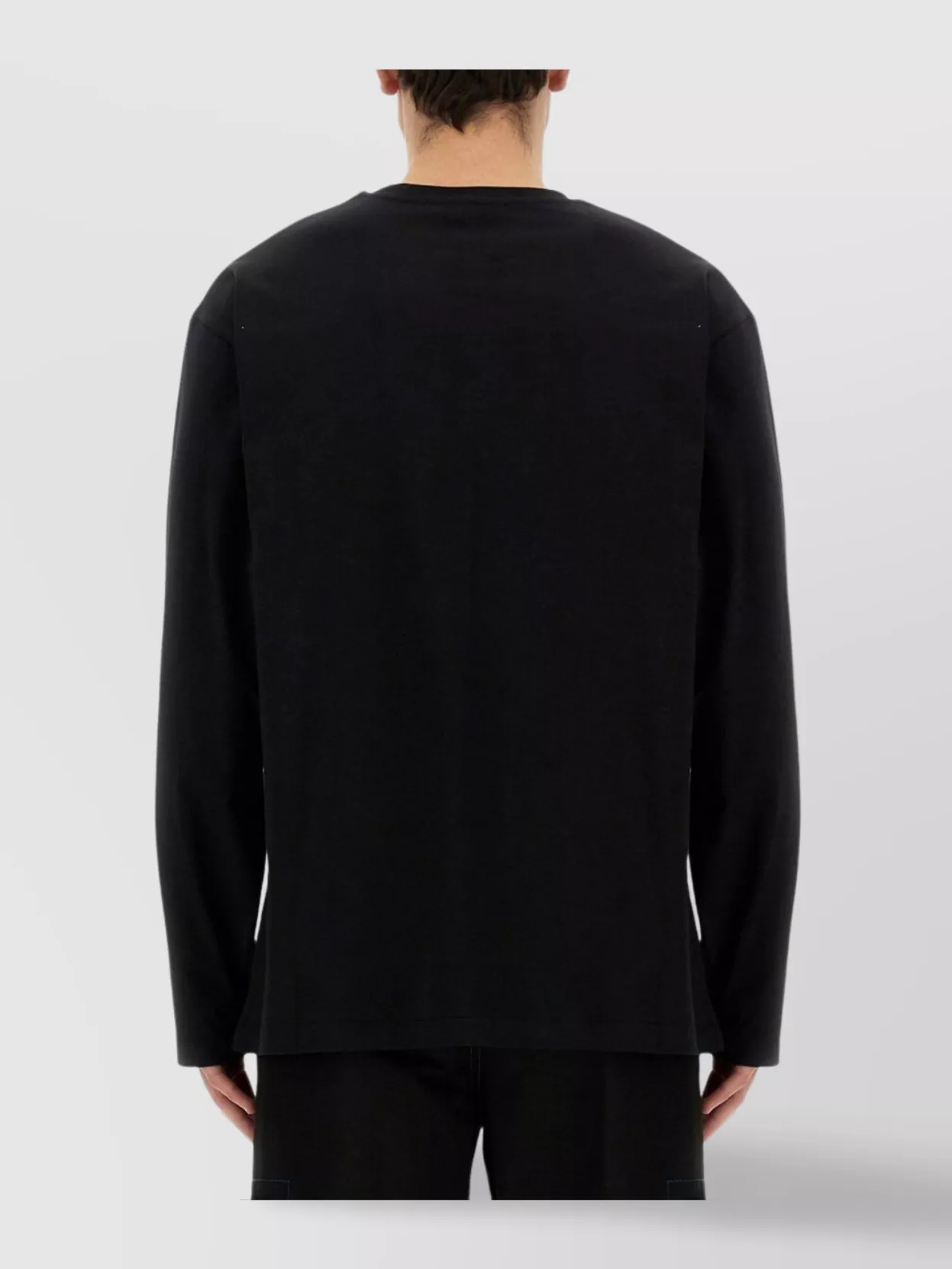 Msgm Crew Neck Cotton T-Shirt