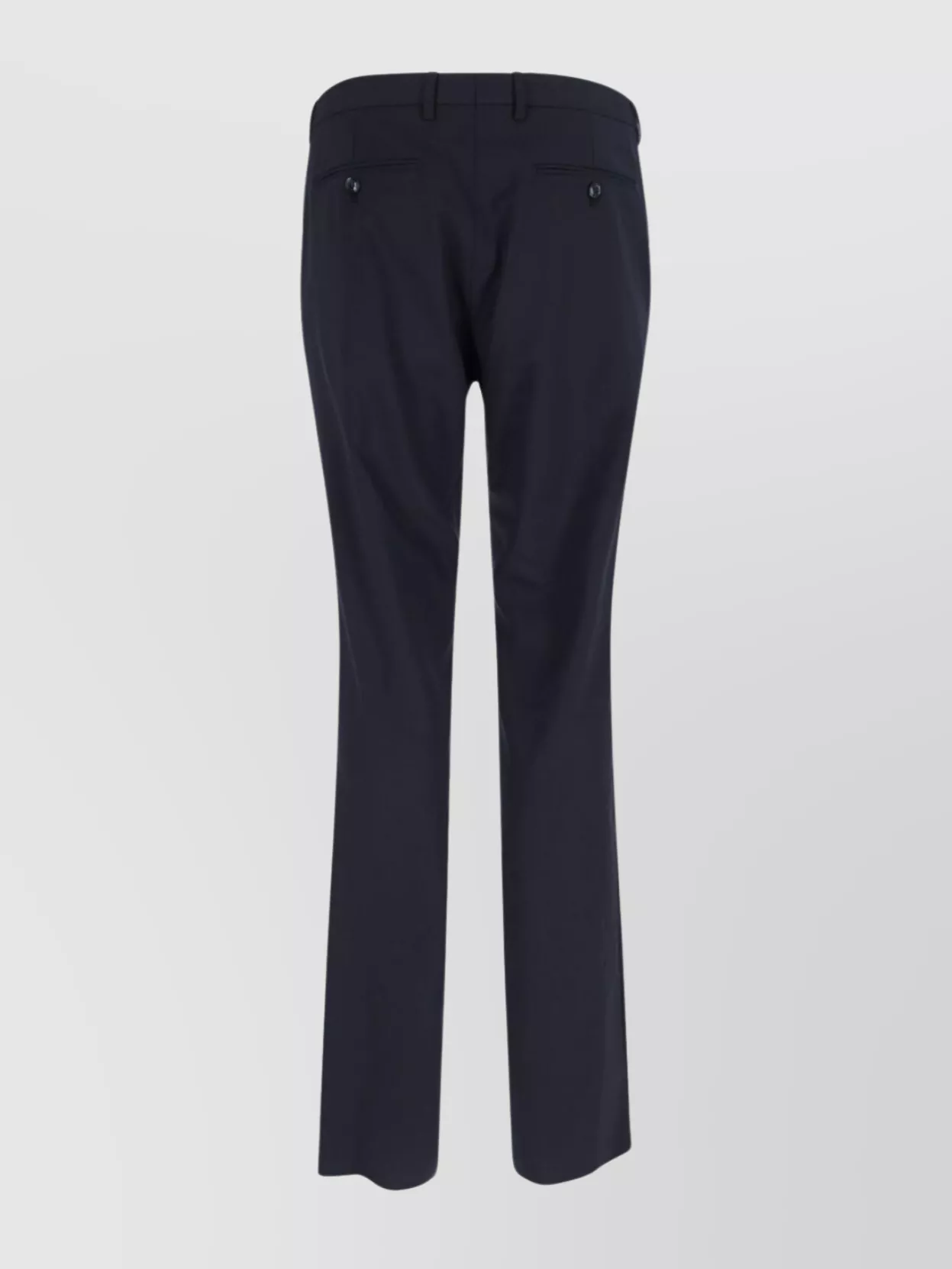 Giorgio Armani Tailored Suit With Notch Lapel And Back Vent In Black