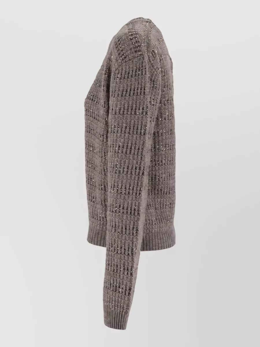 Fabiana Filippi Wool mohair sweater
