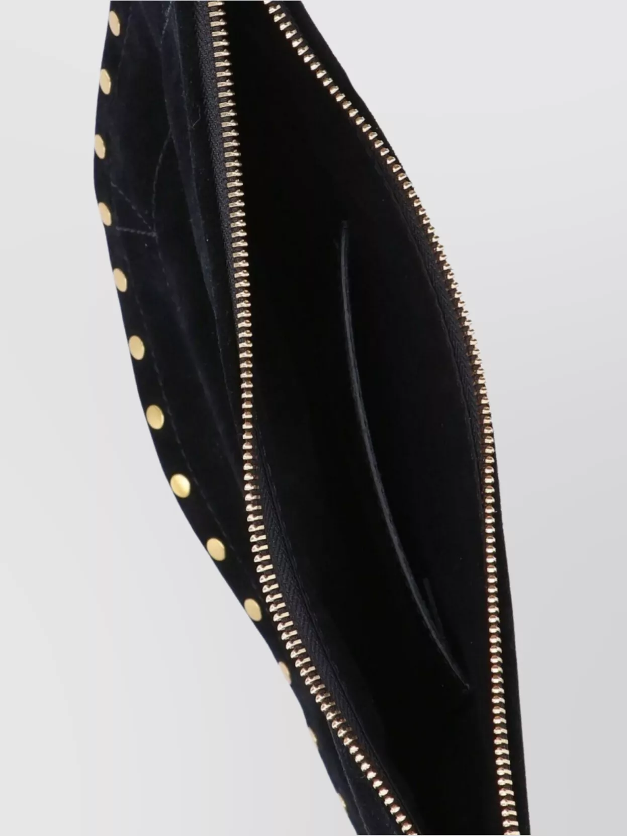 Isabel Marant Studded Suede Shoulder Bag With Detachable Strap