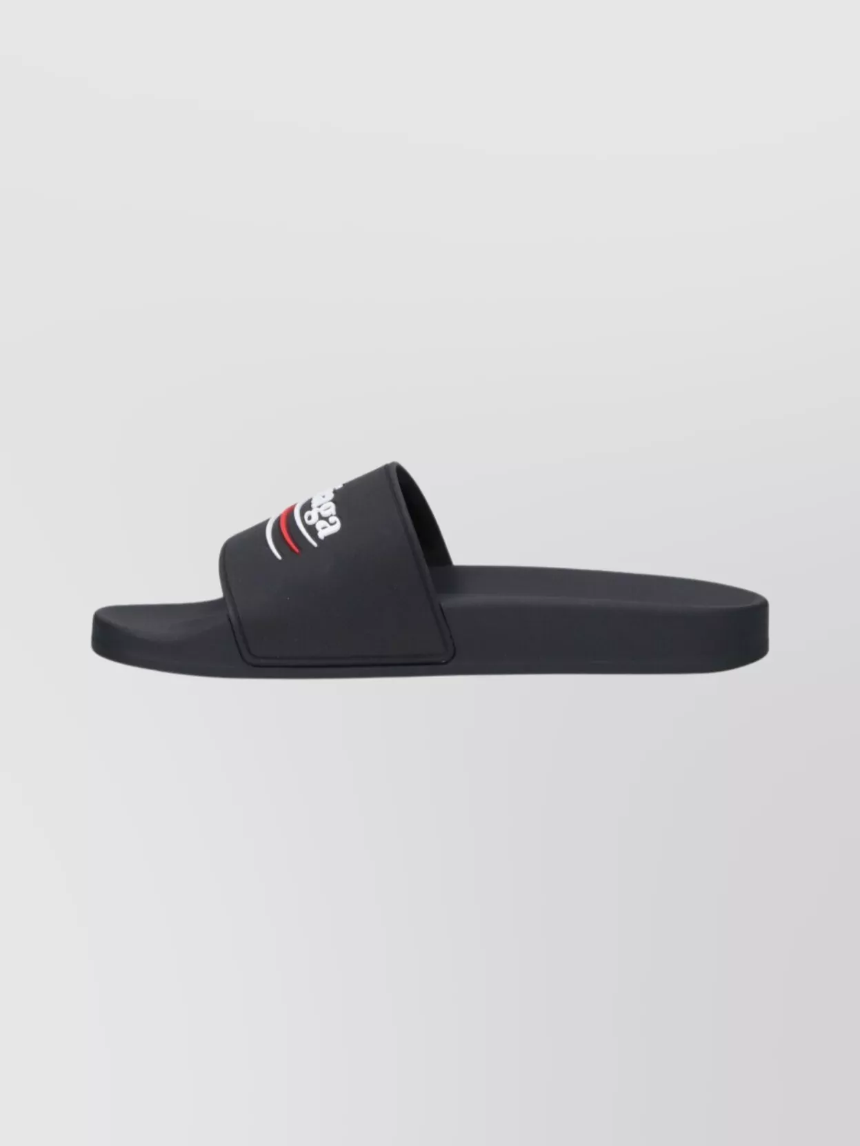 Balenciaga Slide Sandals With Open Toe And Flat Sole