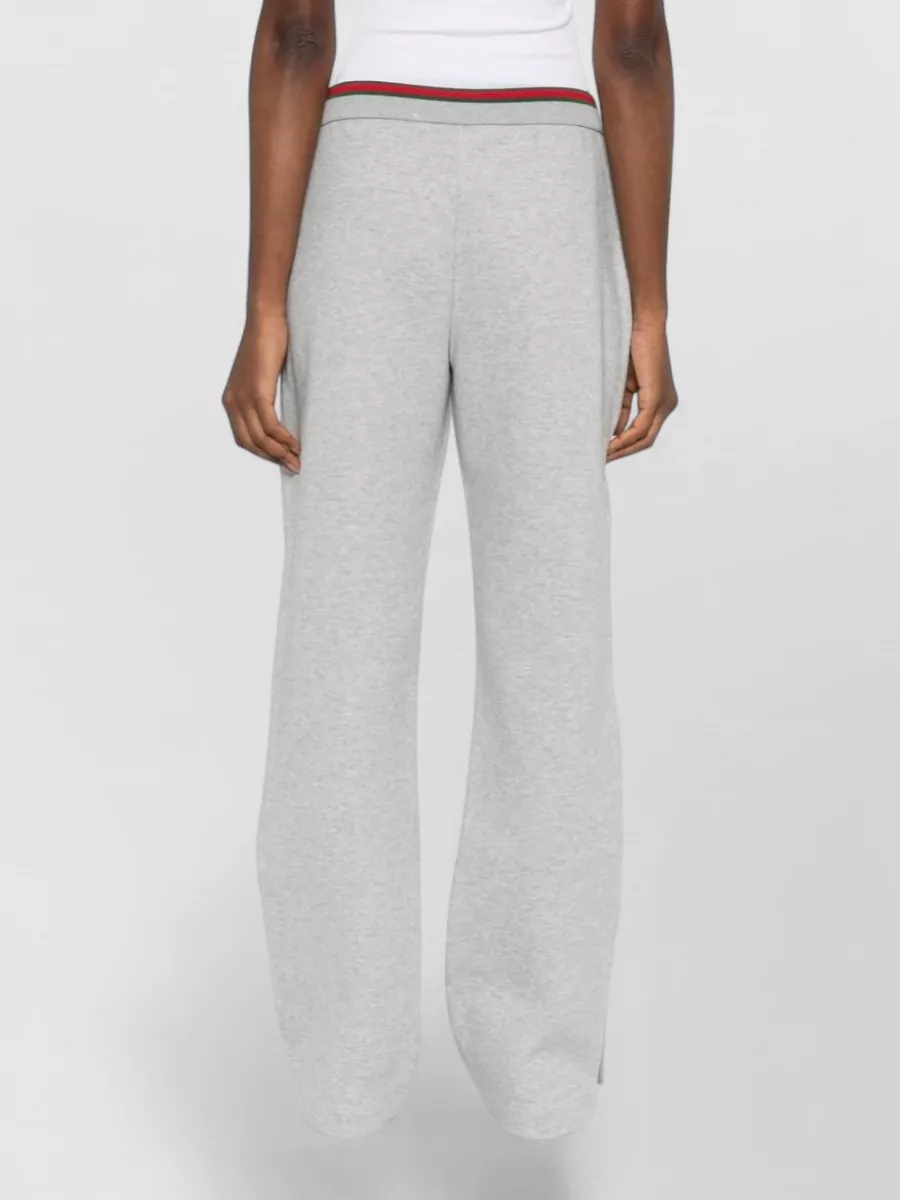 Gucci Cotton Blend Straight Leg Track Pants