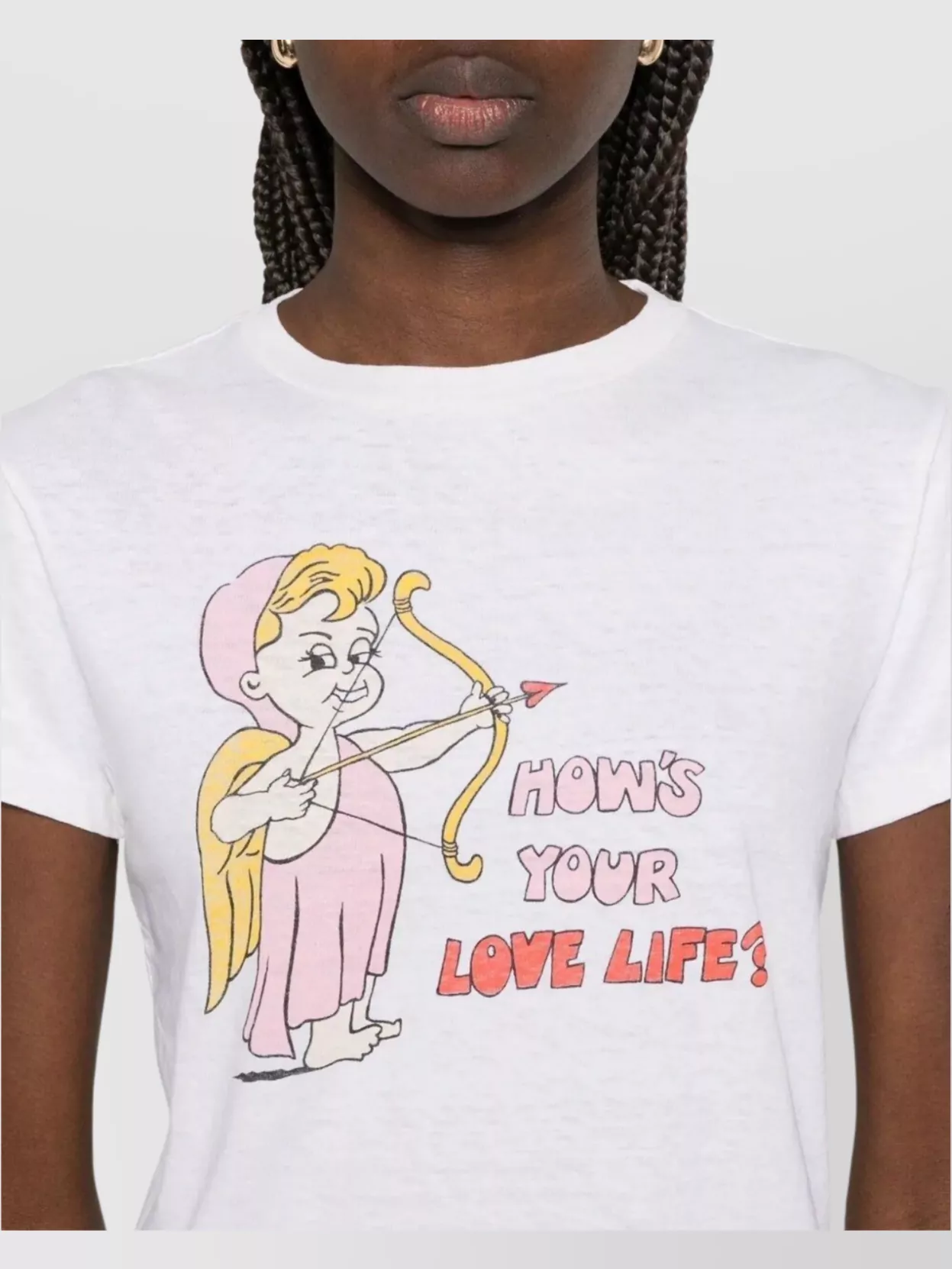 Re/Done Love Life Graphic T-Shirt