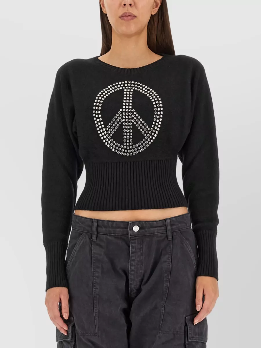 Moschino Virgin wool sweatshirt