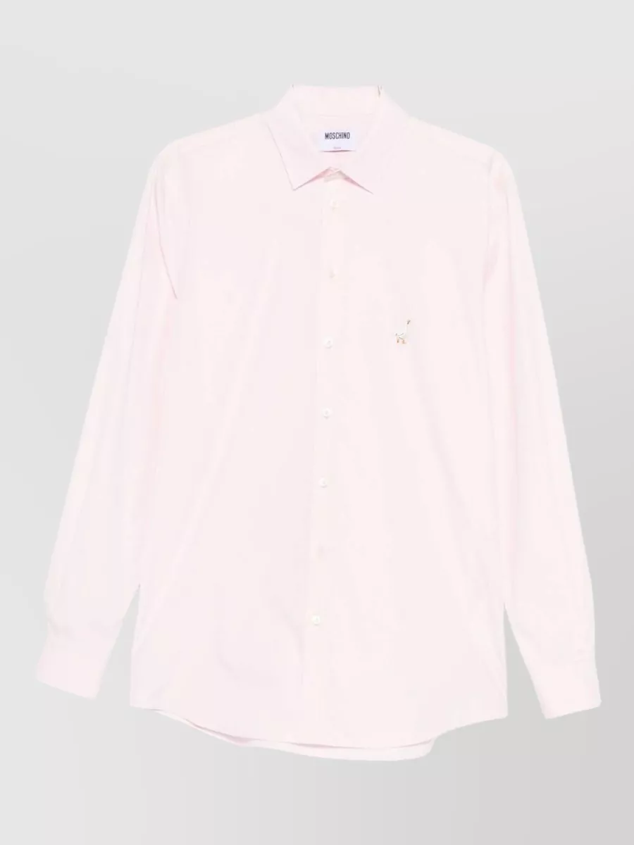 Moschino Cotton long-sleeve shirt