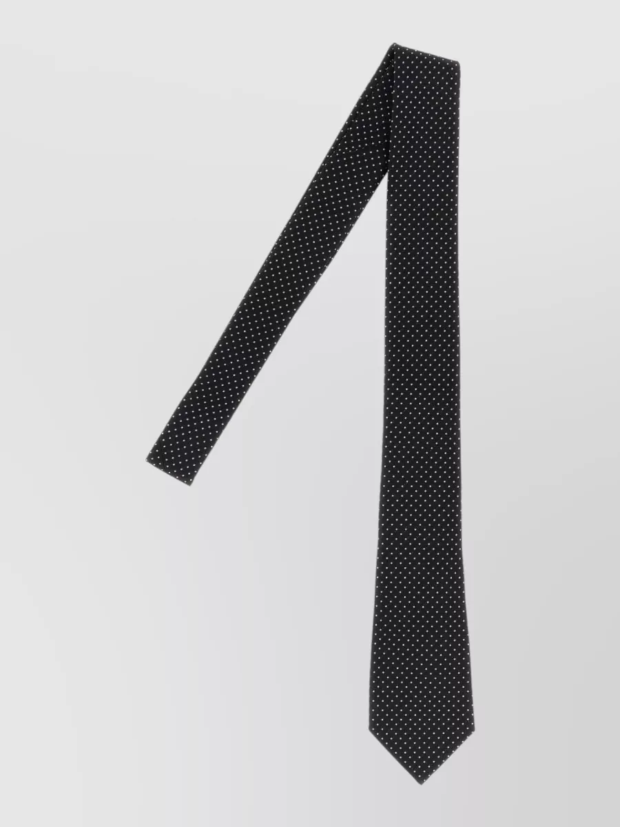 Tom Ford silk micro dots tie