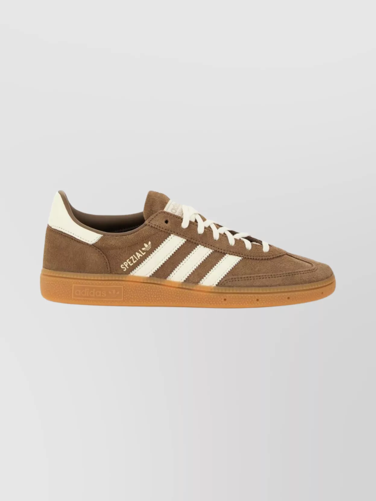 Adidas Originals Suede Sneakers With Rubber Sole And Stripes