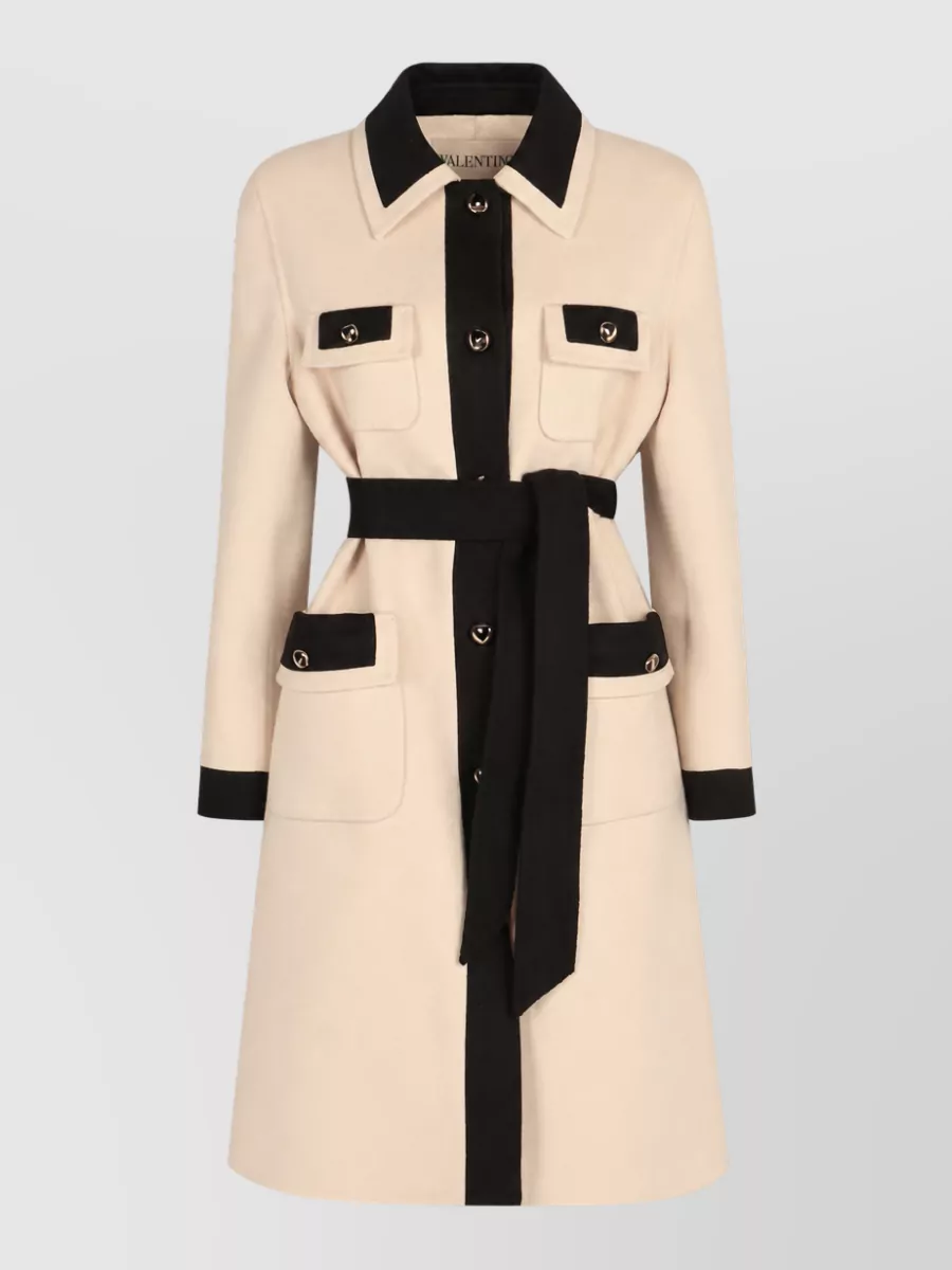 Valentino Garavani Cashmere single breasted coat
