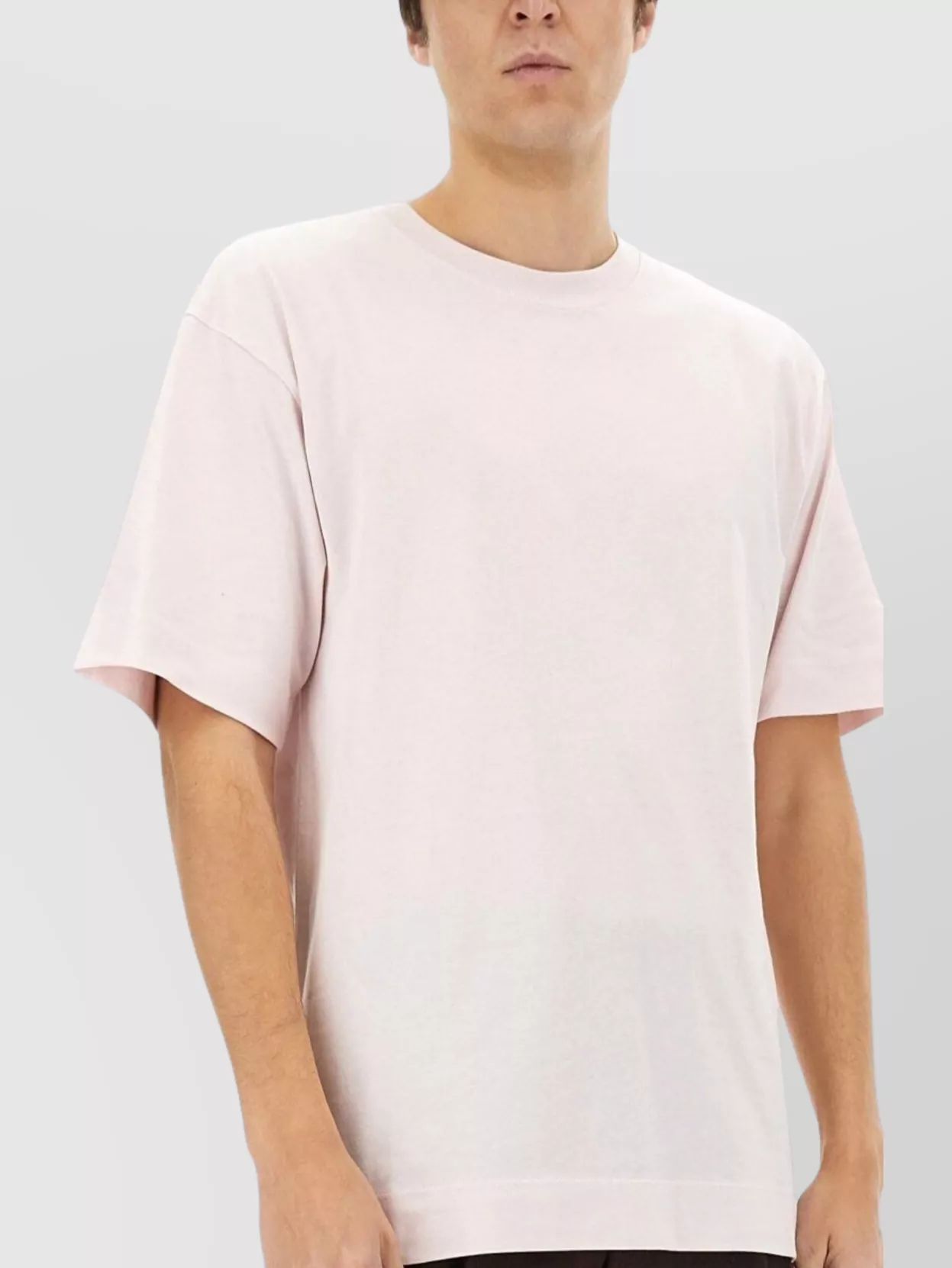 Dries Van Noten Crew Neck Short Sleeve Cotton T-Shirt