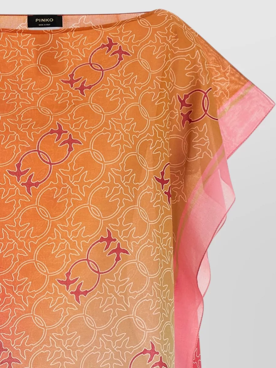 Pinko Cotton Printed Kaftan