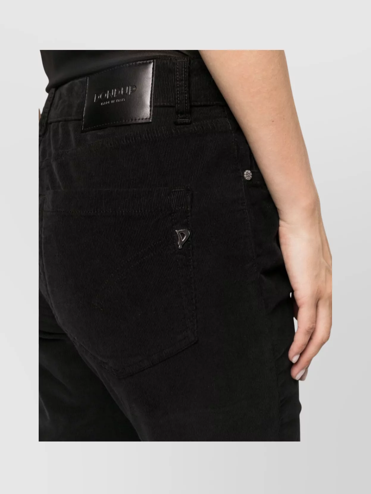 Dondup Koons Button-fly Cropped Trousers