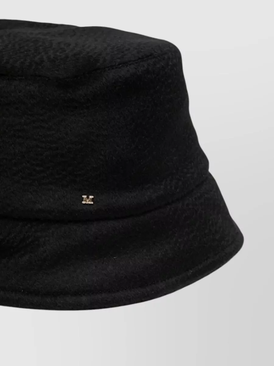 Max Mara Luxurious Wide Brim Hat With Soft Texture