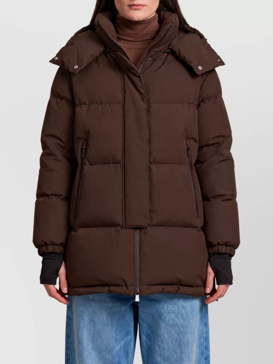 Herno Quilted Relaxed-Fit Hooded Down Coat