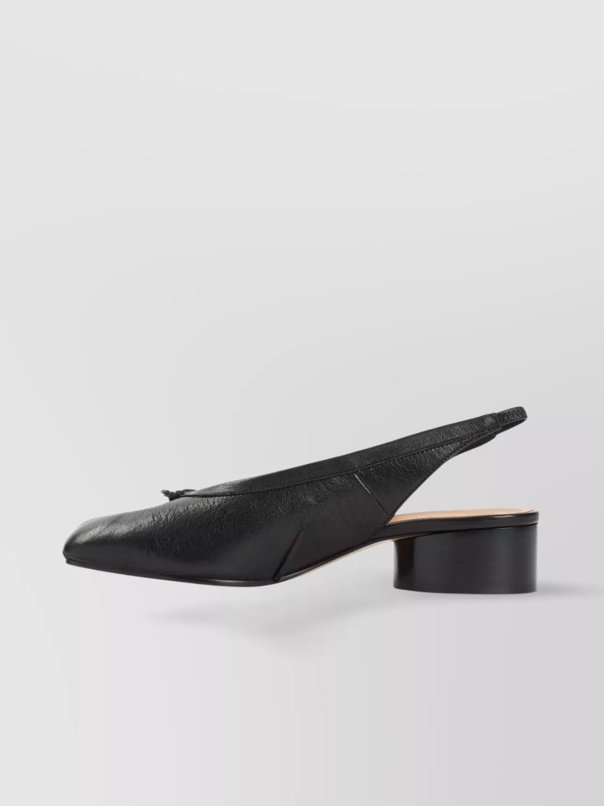 Maison Margiela Tabi Split Toe Slingback Block Heel Ballerina