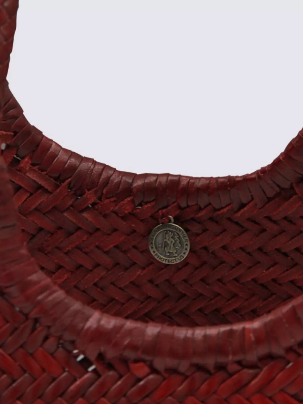 Dragon Diffusion Woven Shopper Tote Double Handles