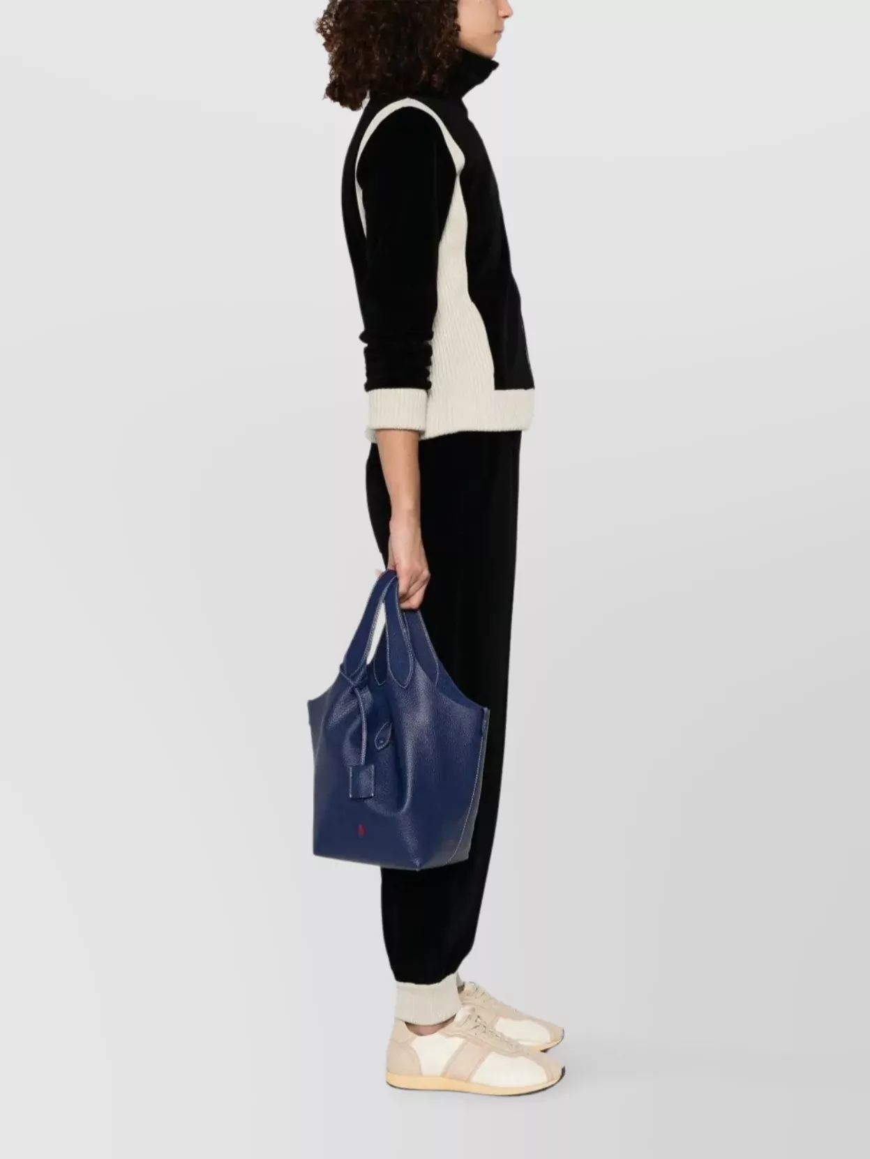 Ralph Lauren Leather Medium Tote Bag