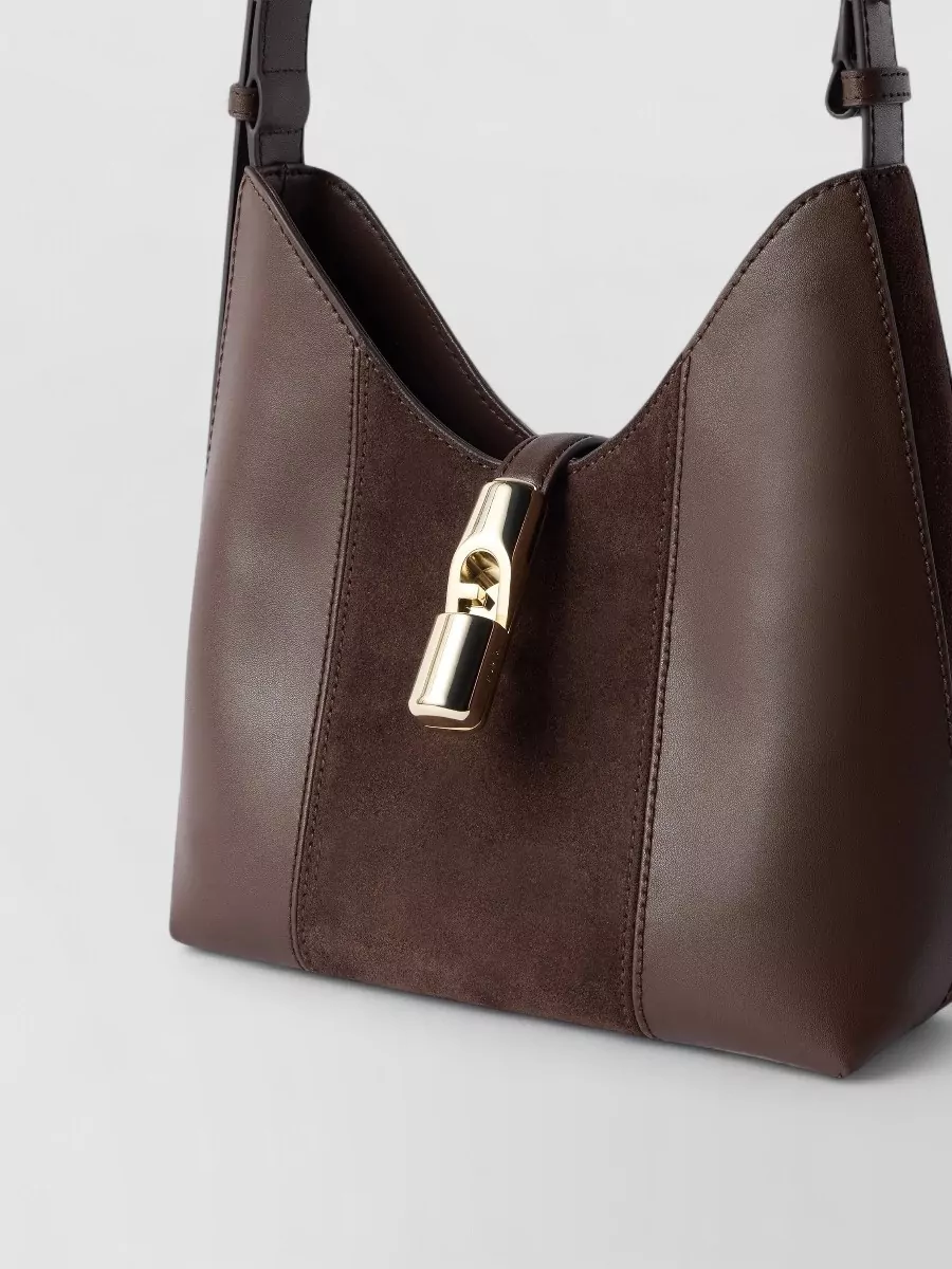 Furla Na Leather Shoulder Bag
