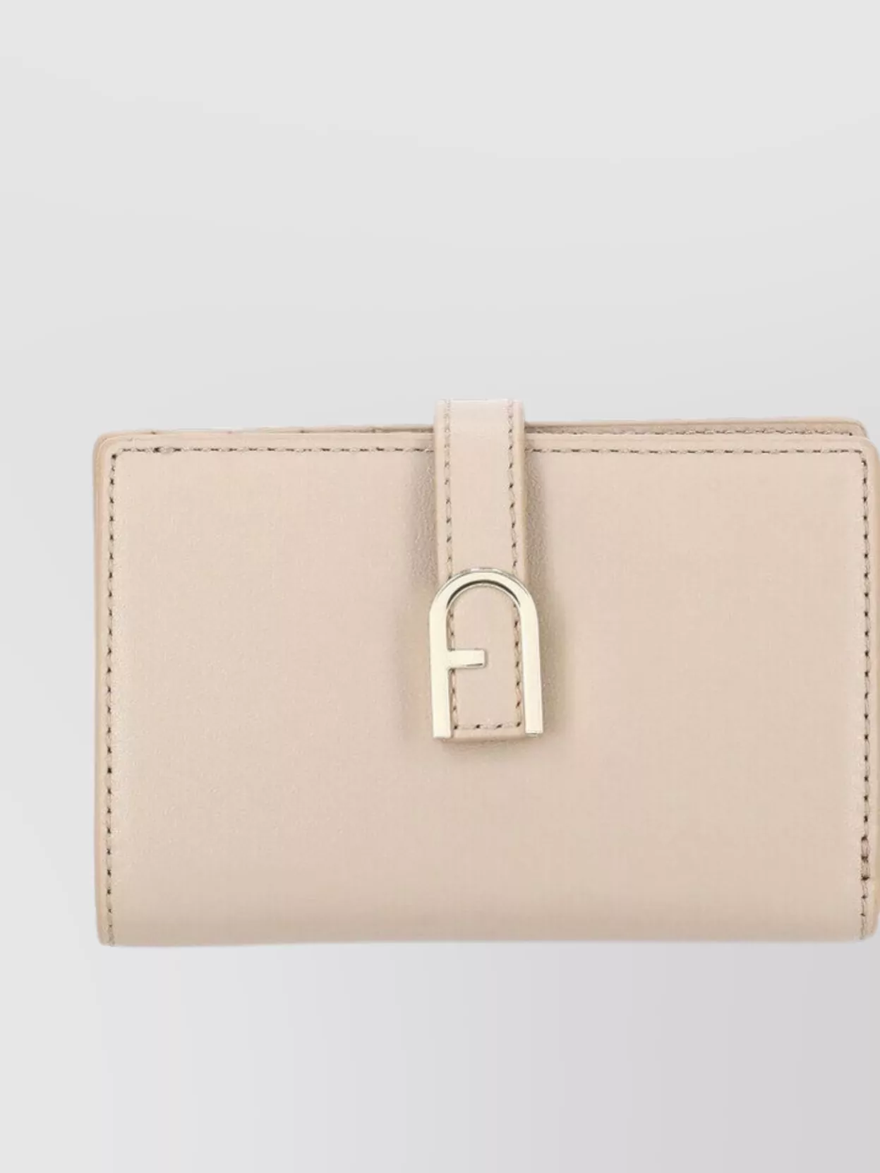 Furla Smooth Leather Wallet Fold-over Flap