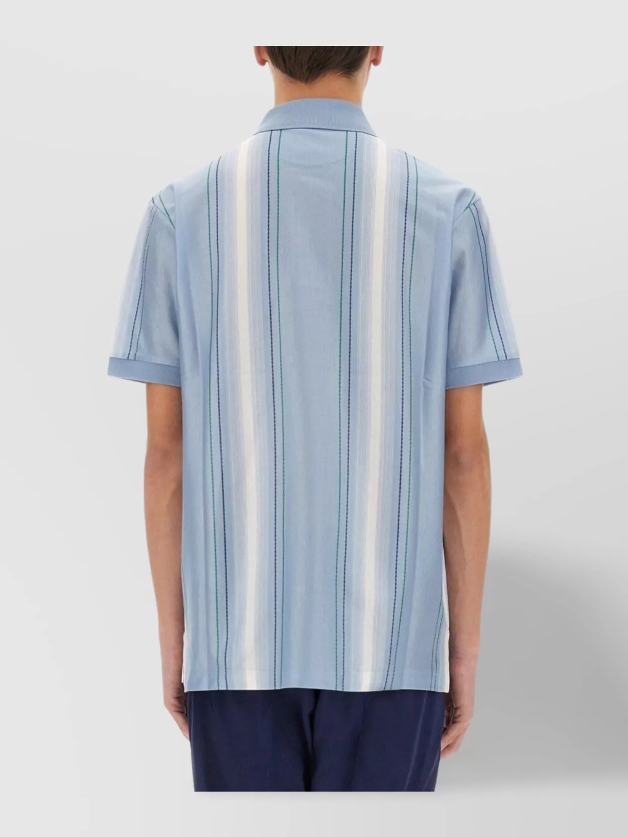 Paul Smith Polo Shirt Vertical Stripes