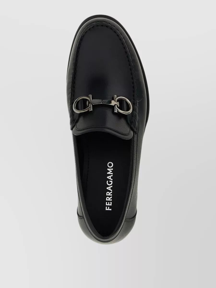 Ferragamo Leather Loafers