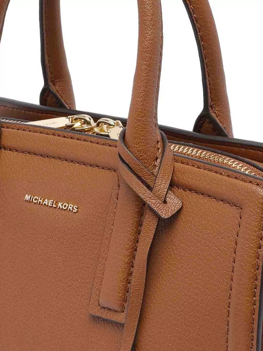 Michael Kors Leather Bucket Bag