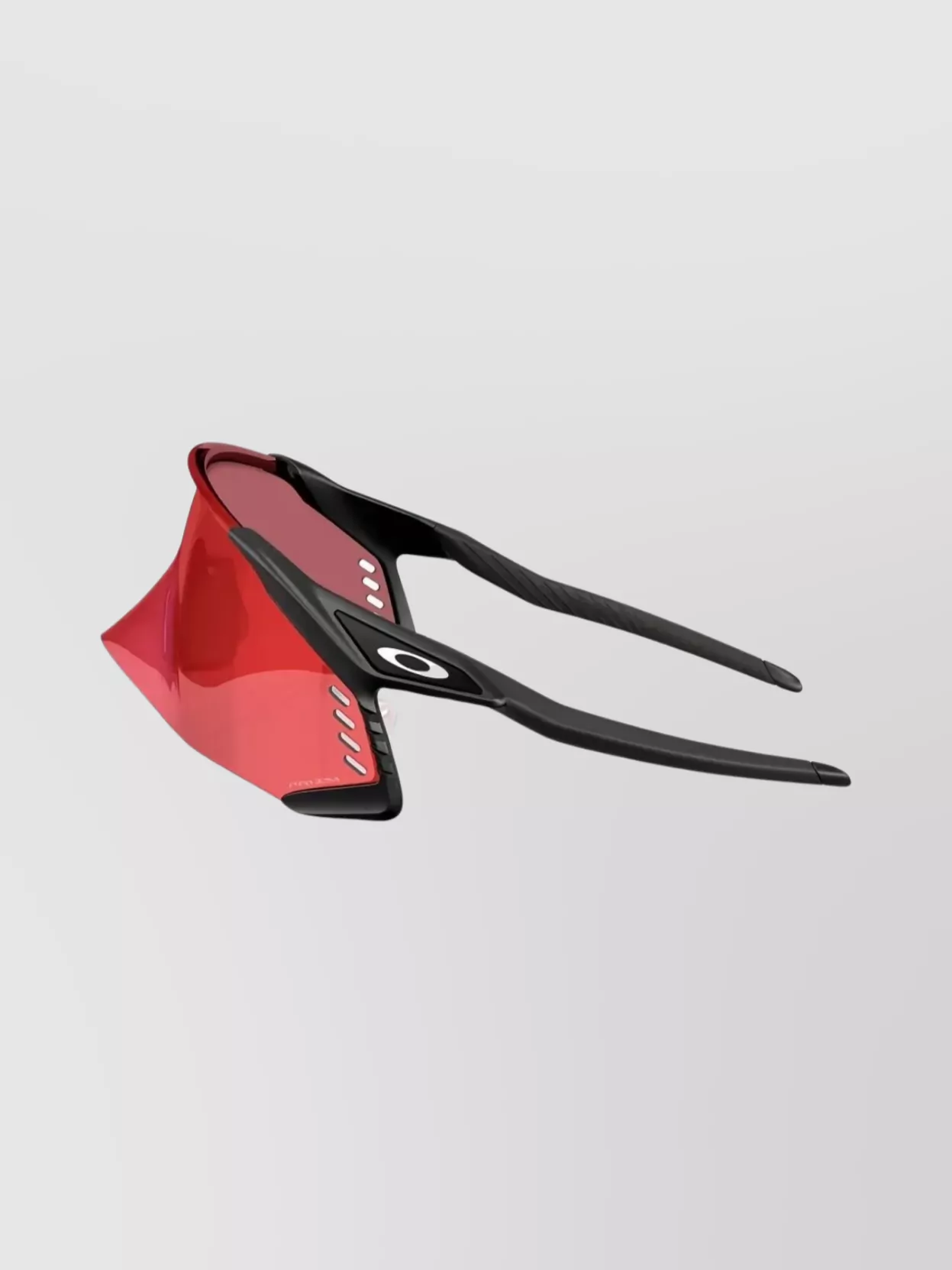 Oakley Curved Wraparound Sunglasses With Adjustable Nose Pads
