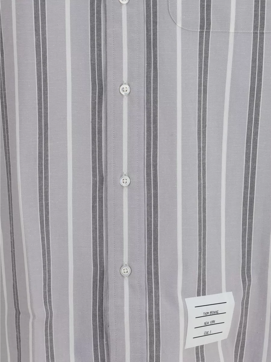 Thom Browne Striped Cotton Shirt