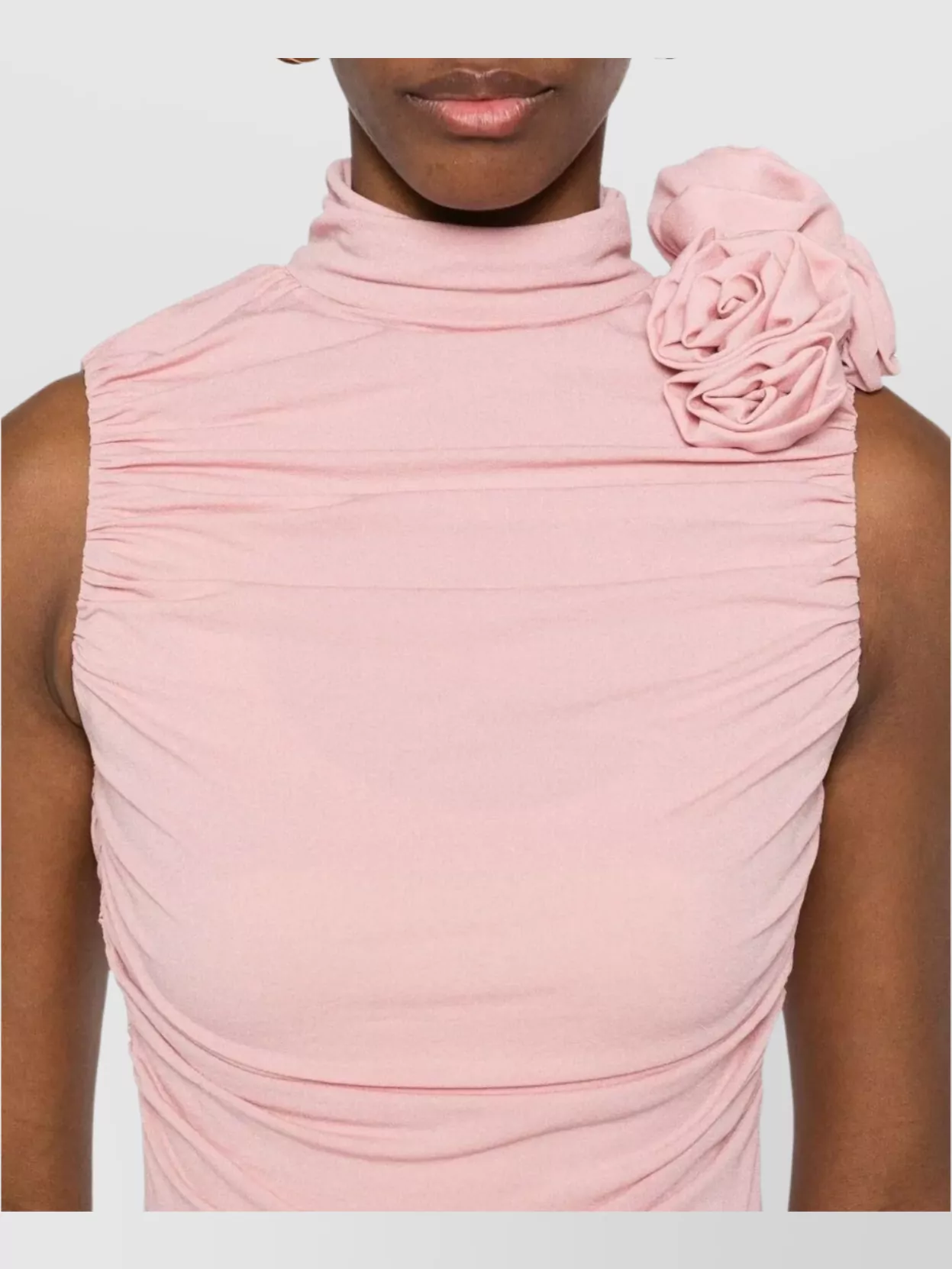 Magda Butrym Floral Embellishment Midi Dress