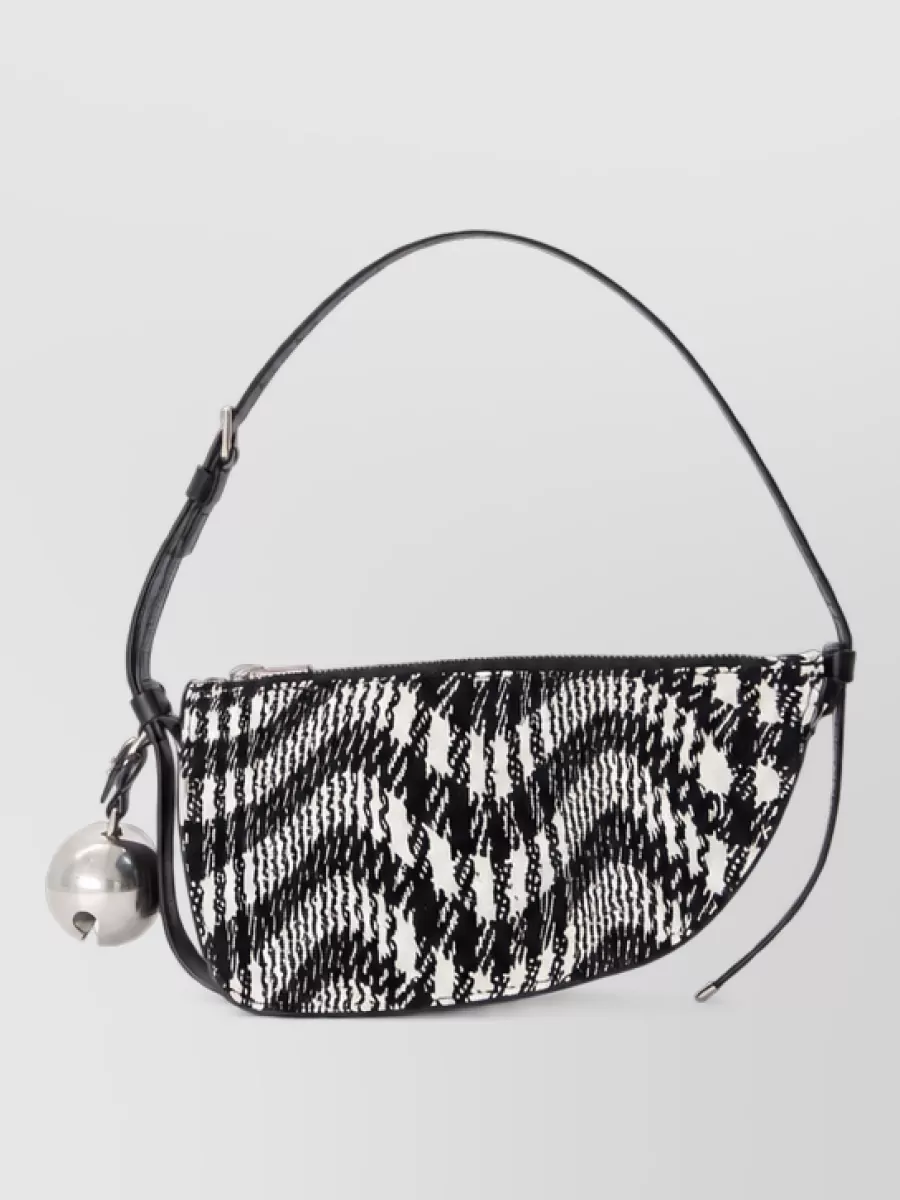 Burberry shield small clutch bag