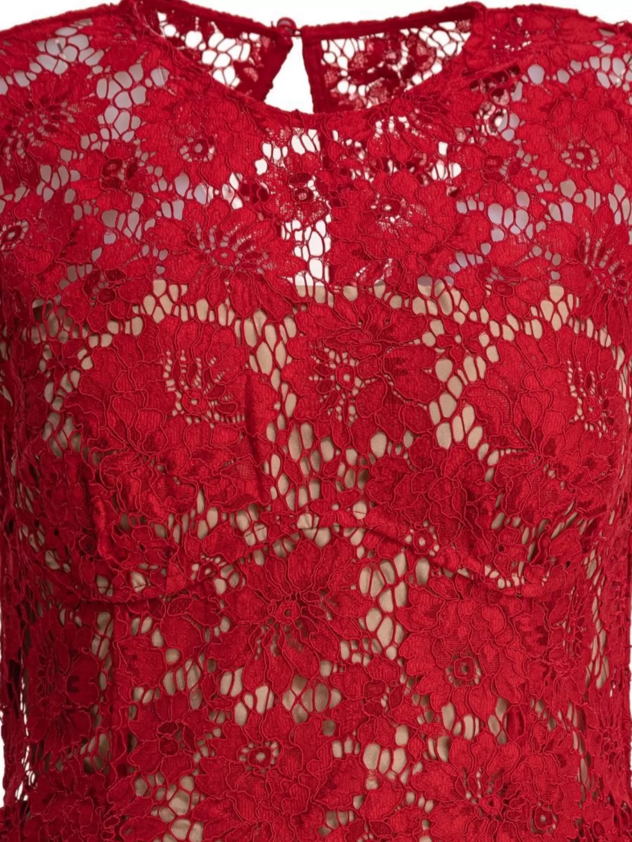 Self-portrait Lace Midi Dress With Sparkling Sequins