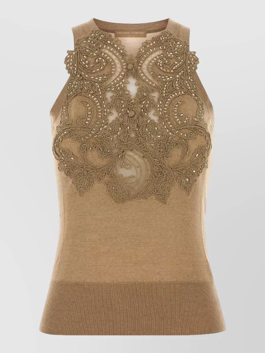 Ermanno Scervino wool sleeveless vest