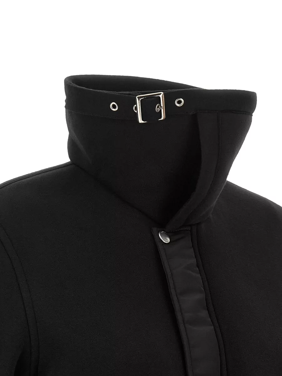 Sacai Oversized Single Breasted Coat