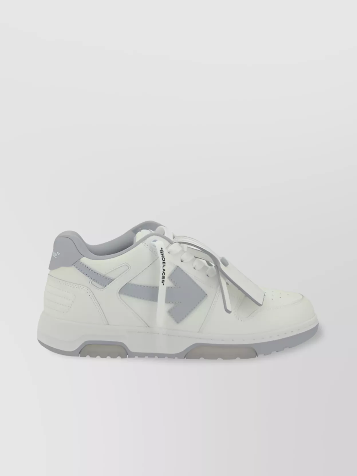 Off-White leather low-top sneakers