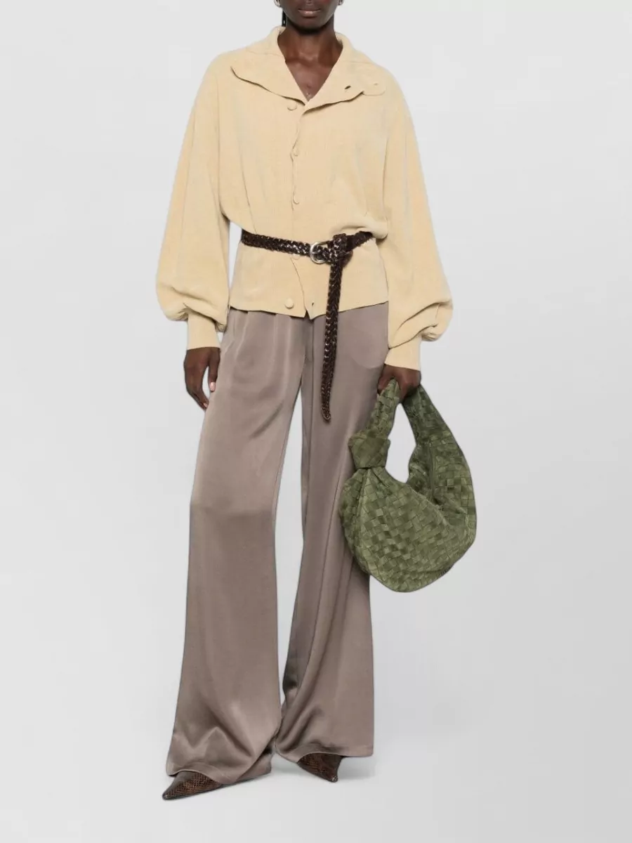 Fabiana Filippi high-rise wide-leg palazzo trousers